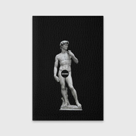 Обложка для паспорта матовая кожа с принтом David (Censored) , натуральная матовая кожа | размер 19,3 х 13,7 см; прозрачные пластиковые крепления | adam | censored | david | god | italia | michelangelo | адам | античность | архитектор | бог | буонарроти | век | давид | древность | италия | итальянский | картина | микеланджело | мыслитель | поэт | скульптор | скульптура
