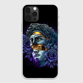 Чехол для iPhone 12 Pro Max с принтом David Skull , Силикон |  | adam | david | italia | michelangelo | neon | roses | skull | античность | архитектор | век | давид | древность | италия | итальянский | картина | микеланджело | мыслитель | неон | поэт | роза | скульптор | скульптура | статуя