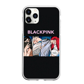 Чехол для iPhone 11 Pro матовый с принтом Hide eyes Blackpink , Силикон |  | black pink | blackpink | pop | блэк пинк | ким дженни | ким джи су | корейцы | лалиса манобан | музыка | поп | попса | розэ