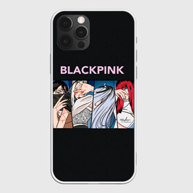 Чехол для iPhone 12 Pro Max с принтом Hide eyes Blackpink , Силикон |  | black pink | blackpink | pop | блэк пинк | ким дженни | ким джи су | корейцы | лалиса манобан | музыка | поп | попса | розэ