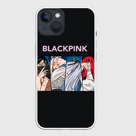 Чехол для iPhone 13 с принтом Hide eyes | Blackpink ,  |  | black pink | blackpink | pop | блэк пинк | ким дженни | ким джи су | корейцы | лалиса манобан | музыка | поп | попса | розэ