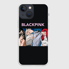 Чехол для iPhone 13 mini с принтом Hide eyes | Blackpink ,  |  | black pink | blackpink | pop | блэк пинк | ким дженни | ким джи су | корейцы | лалиса манобан | музыка | поп | попса | розэ