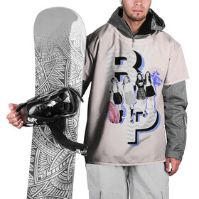Накидка на куртку 3D с принтом BP Style , 100% полиэстер |  | black pink | blackpink | pop | блэк пинк | ким дженни | ким джи су | корейцы | лалиса манобан | музыка | поп | попса | розэ