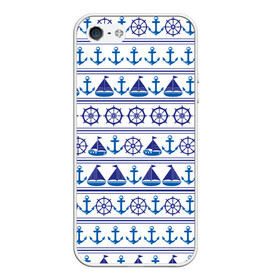 Чехол для iPhone 5/5S матовый с принтом Морские мотивы , Силикон | Область печати: задняя сторона чехла, без боковых панелей | ships | корабли | кораблики | море | морские | морское | руль | штурвал | якорь