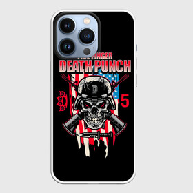 Чехол для iPhone 13 Pro с принтом 5FDP | Five Finger Death Punch ,  |  | Тематика изображения на принте: 5fdp | america | death | ffdp | finger | five | hard | metal | music | punch | rock | skull | states | united | usa | америка | метал | музыка | рок | сша | хард | череп