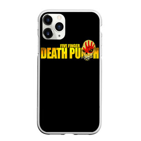 Чехол для iPhone 11 Pro Max матовый с принтом FFDP | Five Finger Death Punch , Силикон |  | Тематика изображения на принте: 5fdp | america | death | ffdp | finger | five | hard | metal | music | punch | rock | skull | states | united | usa | америка | метал | музыка | рок | сша | хард | череп