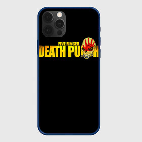 Чехол для iPhone 12 Pro с принтом FFDP | Five Finger Death Punch , силикон | область печати: задняя сторона чехла, без боковых панелей | Тематика изображения на принте: 5fdp | america | death | ffdp | finger | five | hard | metal | music | punch | rock | skull | states | united | usa | америка | метал | музыка | рок | сша | хард | череп