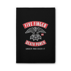 Обложка для автодокументов с принтом Five Finger Death Punch (5FDP) , натуральная кожа |  размер 19,9*13 см; внутри 4 больших “конверта” для документов и один маленький отдел — туда идеально встанут права | Тематика изображения на принте: 5fdp | america | death | ffdp | finger | five | hard | metal | music | punch | rock | skull | states | united | usa | америка | метал | музыка | рок | сша | хард | череп