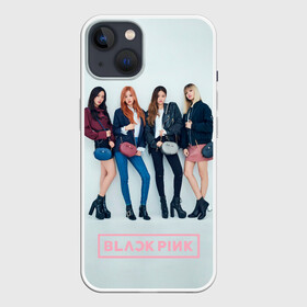 Чехол для iPhone 13 с принтом Blackpink Squad ,  |  | black pink | blackpink | pop | блэк пинк | ким дженни | ким джи су | корейцы | лалиса манобан | музыка | поп | попса | розэ