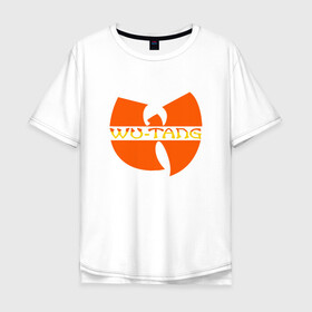 Мужская футболка хлопок Oversize с принтом Wu-Tang Orange , 100% хлопок | свободный крой, круглый ворот, “спинка” длиннее передней части | black | gza | hip hop | method man | music | new york | odb | old school | rap | rza | wu tang | wu tang clan | аудио | винил | ву тэнг | граффити | диджей | кассета | микрофон | музыка | нью йорк | пластинка | рэп | рэпер | хип хоп