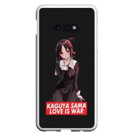 Чехол для Samsung S10E с принтом Kaguya-sama: Love Is War , Силикон | Область печати: задняя сторона чехла, без боковых панелей | Тематика изображения на принте: ahegao | anime | chika | fujiwara | girl | girls | is | kaguya | love | sama | senpai | waifu | war | аниме | ахегао | в | вайфу | войне | госпожа | девушка | кагуя | как | любви | манга | на | семпай | сенпай | тян | тяночка | чика