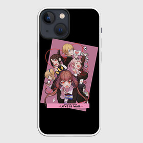 Чехол для iPhone 13 mini с принтом Kaguya Sama | Госпожа Кагуя ,  |  | ahegao | anime | chika | fujiwara | girl | girls | is | kaguya | love | sama | senpai | waifu | war | аниме | ахегао | в | вайфу | войне | госпожа | девушка | кагуя | как | любви | манга | на | семпай | сенпай | тян | тяночка | чика