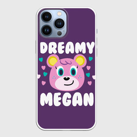 Чехол для iPhone 13 Pro Max с принтом Dreamy Megan ,  |  | animal crossing | game | games | анимал | играб игры | изабель | кросинг | кроссинг | мистер ресетти | том нук | энимал