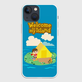 Чехол для iPhone 13 mini с принтом Мой остров ,  |  | animal crossing | game | games | анимал | играб игры | изабель | кросинг | кроссинг | мистер ресетти | том нук | энимал