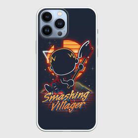 Чехол для iPhone 13 Pro Max с принтом Smashing Villager ,  |  | animal crossing | game | games | анимал | играб игры | изабель | кросинг | кроссинг | мистер ресетти | том нук | энимал