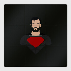 Магнитный плакат 3Х3 с принтом Кал Эл , Полимерный материал с магнитным слоем | 9 деталей размером 9*9 см | dc comics | superman | диси | кларк кент | супергерой