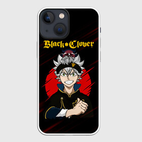 Чехол для iPhone 13 mini с принтом Аста и Неро Чёрный клевер ,  |  | asta | black bulls | black clover | quartet knights | yuno | акума | аниме | аста | блэк кловер | буракку куро:ба | демон | королевство клевера | король магов | лихт | магна | манга | пятилистник | черный бык | чёрный клев