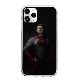 Чехол для iPhone 11 Pro матовый с принтом Патриот Омни , Силикон |  | allen | homelander | invincible | omni man | omniman | superhero | the boys | алиен | аллен | инвинсибл | неуязвимый | омнимэн | патриот | пацаны | супергерои | хоумлендер