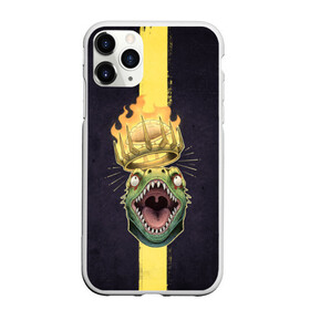 Чехол для iPhone 11 Pro матовый с принтом King Caiman , Силикон |  | anime | caiman | dorohedoro | kaiman | magician killer | manga | nikaido | noi | shin | аниме | дорохедоро | кайман | маги | магия | манга | никадо | нои | шин