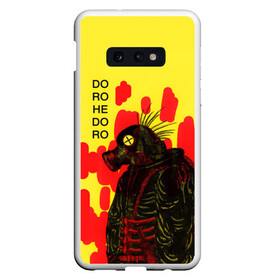 Чехол для Samsung S10E с принтом Dorohedoro Magician Killer , Силикон | Область печати: задняя сторона чехла, без боковых панелей | Тематика изображения на принте: anime | caiman | dorohedoro | kaiman | magician killer | manga | nikaido | noi | shin | аниме | дорохедоро | кайман | маги | магия | манга | никадо | нои | шин