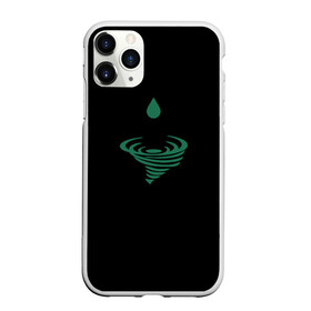 Чехол для iPhone 11 Pro матовый с принтом Зеленый ураган , Силикон |  | Тематика изображения на принте: буря | вихрь | зеленый цвет | погода | природа | стихия природы | ураган | шторм | экология