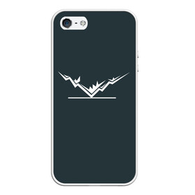 Чехол для iPhone 5/5S матовый с принтом Гора наоборот , Силикон | Область печати: задняя сторона чехла, без боковых панелей | гора | горы | природа | эверест | экология