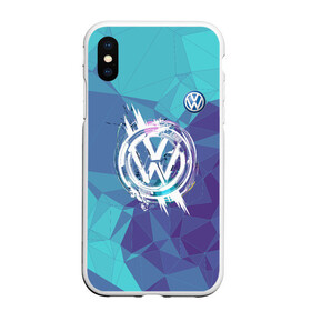 Чехол для iPhone XS Max матовый с принтом VOLKSWAGEN , Силикон | Область печати: задняя сторона чехла, без боковых панелей | Тематика изображения на принте: auto | drift | sport | volkswagen | авто | автомобили | автомобиль | автомобильные | бренд | внедорожники | дрифт | легковые | марка | спорт