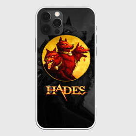 Чехол для iPhone 12 Pro Max с принтом Hades wolf , Силикон |  | hades | roguelike | бесконечные круги ада | волк | компьютерная игра | красный | трехглавый