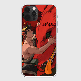 Чехол для iPhone 12 Pro с принтом Hades Zagreus , силикон | область печати: задняя сторона чехла, без боковых панелей | hades | roguelike | zagreus | бесконечные круги ада | бог | волк | загрей | компьютерная игра | красный | мифология | сын аида | трехглавый