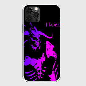 Чехол для iPhone 12 Pro Max с принтом Hades demon , Силикон |  | hades | zagreus | бесконечные круги ада | демон | компьютерная игра | мифология | рогатый | череп