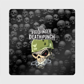 Магнит виниловый Квадрат с принтом Five Finger Death Punch 5FDP (Z) , полимерный материал с магнитным слоем | размер 9*9 см, закругленные углы | 5fdp | 5фдп | ffdp | five finger death punch | ivan moody | living the dream | zoltan bathory | альтернатива | грув метал | золтан батори | музыка | ню метал | рок | хард рок