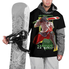 Накидка на куртку 3D с принтом Hades Zagrei , 100% полиэстер |  | Тематика изображения на принте: dionysus | hades | roguelike | zagrei | бесконечные круги ада | дионис | загрей | компьютерная игра | мифология