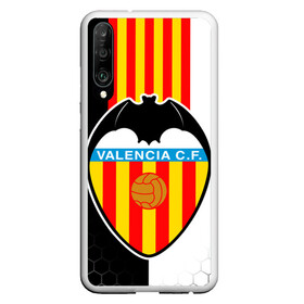 Чехол для Honor P30 с принтом FC VALENCIA ФК ВАЛЕНСИЯ , Силикон | Область печати: задняя сторона чехла, без боковых панелей | Тематика изображения на принте: fc valencia | fifa | football | football club. | sport | uefa | английская премьер лига | лига финал | матч | спорт | уефа | финал | фифа | фк валенсия | футбол | футбольный клуб