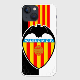 Чехол для iPhone 13 mini с принтом FC VALENCIA   ФК ВАЛЕНСИЯ ,  |  | fc valencia | fifa | football | football club. | sport | uefa | английская премьер лига | лига финал | матч | спорт | уефа | финал | фифа | фк валенсия | футбол | футбольный клуб