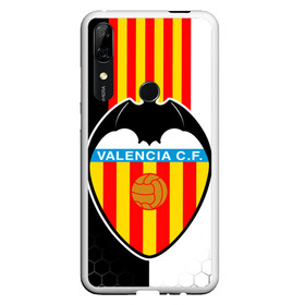 Чехол для Honor P Smart Z с принтом FC VALENCIA ФК ВАЛЕНСИЯ , Силикон | Область печати: задняя сторона чехла, без боковых панелей | Тематика изображения на принте: fc valencia | fifa | football | football club. | sport | uefa | английская премьер лига | лига финал | матч | спорт | уефа | финал | фифа | фк валенсия | футбол | футбольный клуб