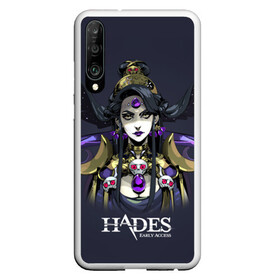 Чехол для Honor P30 с принтом Hades Nyx , Силикон | Область печати: задняя сторона чехла, без боковых панелей | nyx | roguelike | бесконечные круги ада | богиня ночи | звезды | компьютерная игра | космос | мифология | никс | ночь