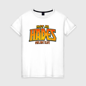 Женская футболка хлопок с принтом Hades , 100% хлопок | прямой крой, круглый вырез горловины, длина до линии бедер, слегка спущенное плечо | hades | roguelike | бесконечные круги ада | компьютерная игра | мифология