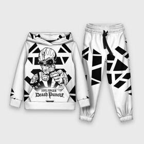 Детский костюм 3D (с толстовкой) с принтом Five Finger Death Punch ,  |  | 5fdp | cмертельный удар пятью пальцами | f8 рок | ffdp | five finger death punch | metal | rock | золтан батори | метал | музыка | рок группы | рокерские