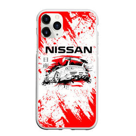 Чехол для iPhone 11 Pro матовый с принтом Nissan , Силикон |  | auto | drift | nissan | sport | авто | автомобили | автомобиль | автомобильные | бренд | внедорожники | дрифт | легковые | марка | спорт