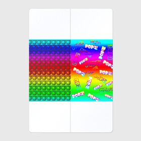 Магнитный плакат 2Х3 с принтом POP it! , Полимерный материал с магнитным слоем | 6 деталей размером 9*9 см | pop it | rainbow | simple dimple | toy | игрушка | поп ит | радуга | симпл димпл