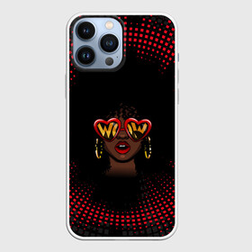 Чехол для iPhone 13 Pro Max с принтом Поп дива ,  |  | Тематика изображения на принте: pop art | wow | девушка | дива | поп | поп арт