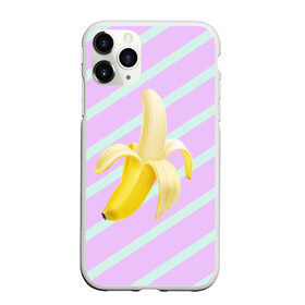 Чехол для iPhone 11 Pro матовый с принтом Банан графический фон , Силикон |  | Тематика изображения на принте: банан | геометрический принт | графический принт | лавандовый | летний | лето | мятный | полоска | принт