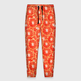 Мужские брюки 3D с принтом Красный Апельсин , 100% полиэстер | манжеты по низу, эластичный пояс регулируется шнурком, по бокам два кармана без застежек, внутренняя часть кармана из мелкой сетки | orange | red | апельсин | красный | цитрусы