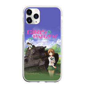 Чехол для iPhone 11 Pro матовый с принтом Девушки и танки Girls und Panzer (Z) , Силикон |  | anime | girls und panzer | panzer | аниме | анцио | гарудзу андо панца | девушки и танки | куромориминэ | манго | оараи | пик чёрного леса | сандерс | спокон