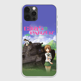 Чехол для iPhone 12 Pro Max с принтом Девушки и танки Girls und Panzer (Z) , Силикон |  | anime | girls und panzer | panzer | аниме | анцио | гарудзу андо панца | девушки и танки | куромориминэ | манго | оараи | пик чёрного леса | сандерс | спокон