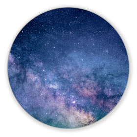 Коврик для мышки круглый с принтом Космос , резина и полиэстер | круглая форма, изображение наносится на всю лицевую часть | вселенная | галактика | галактики | звёздный | звёзды | космические | космический | космическое | космос