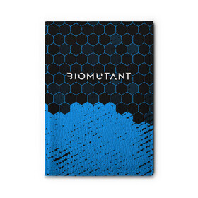 Обложка для автодокументов с принтом Biomutant - Hexagon , натуральная кожа |  размер 19,9*13 см; внутри 4 больших “конверта” для документов и один маленький отдел — туда идеально встанут права | bio | biomutant | game | games | mutant | био | биомутант | игра | игры | мутант | соты