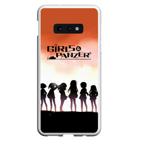 Чехол для Samsung S10E с принтом Girls und Panzer Poster (Z) , Силикон | Область печати: задняя сторона чехла, без боковых панелей | anime | girls und panzer | panzer | аниме | анцио | гарудзу андо панца | девушки и танки | куромориминэ | манго | оараи | пик чёрного леса | сандерс | спокон