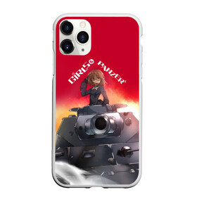 Чехол для iPhone 11 Pro матовый с принтом Girls und Panzer | Девушки и танки (z) , Силикон |  | anime | girls und panzer | panzer | аниме | анцио | гарудзу андо панца | девушки и танки | куромориминэ | манго | оараи | пик чёрного леса | сандерс | спокон