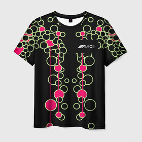 Мужская футболка 3D с принтом Avicii Тим Берглинг , 100% полиэфир | прямой крой, круглый вырез горловины, длина до линии бедер | avicii | авичи | музыка | тим берглинг